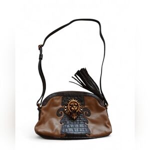 Sharif Crossbody Bag with Lion Door knocker